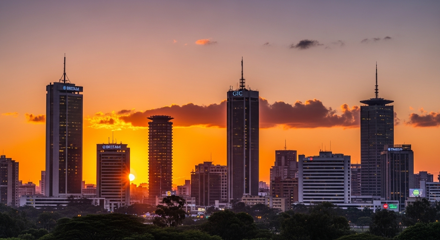 Nairobi Kenya skyline